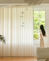 June Sheer Pinch Pleated Curtains