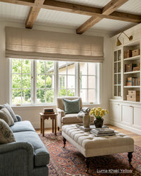Luma Custom Motorized Roman Shades