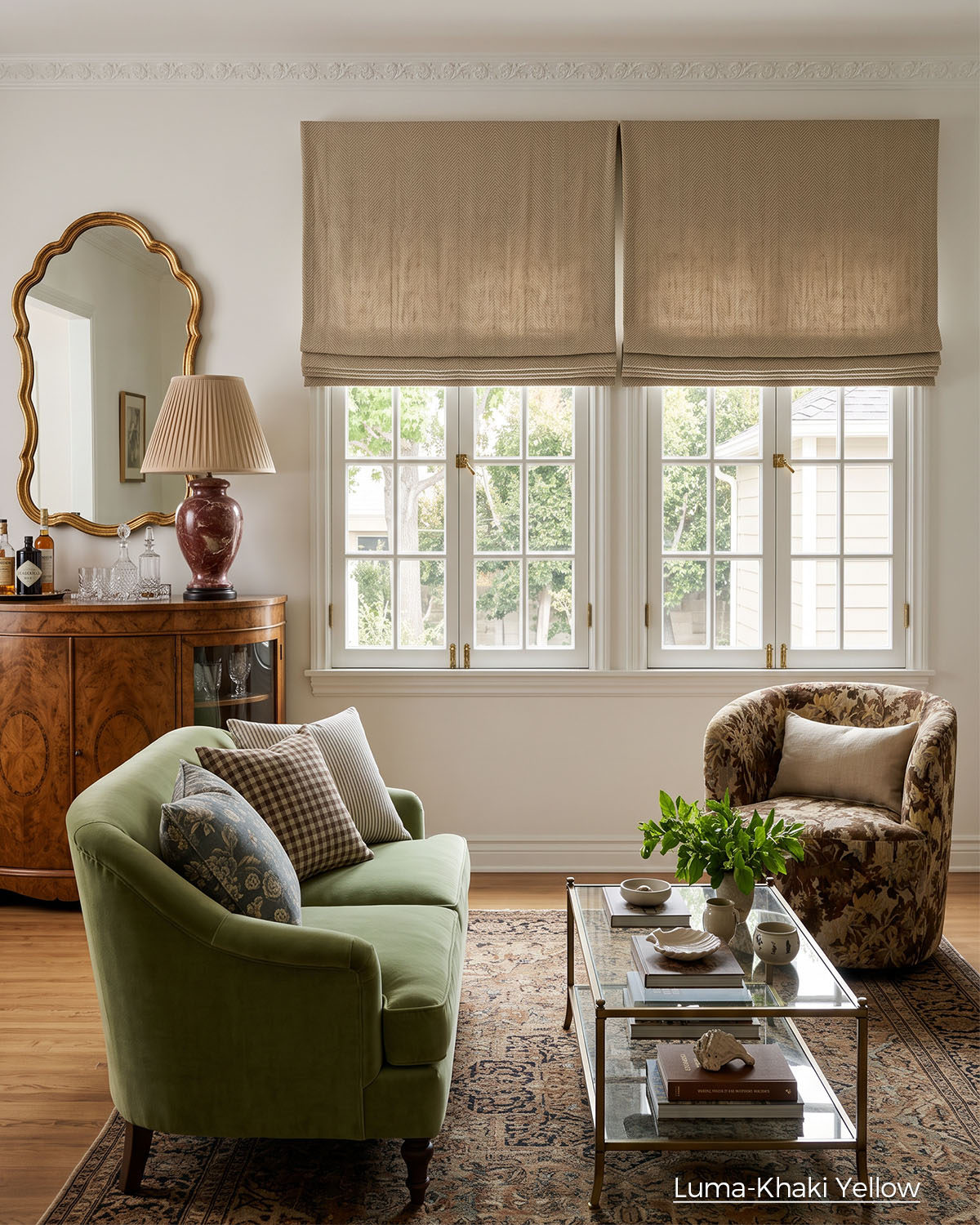 Luma Custom Motorized Roman Shades