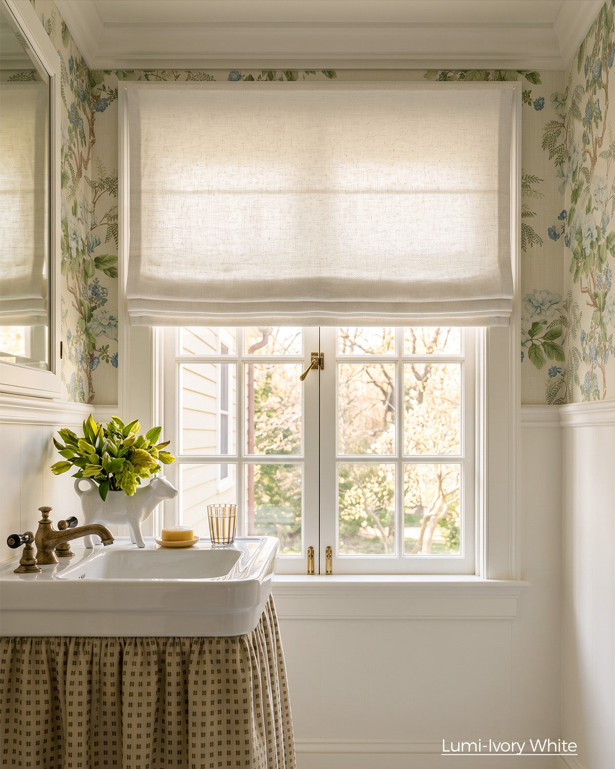 Lumi Custom Roman Shades