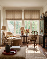 Scottish Custom Motorized Roman Shades
