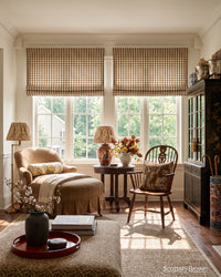 Scottish Custom Motorized Roman Shades