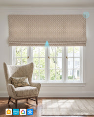 Sloan Custom Motorized Roman Shades