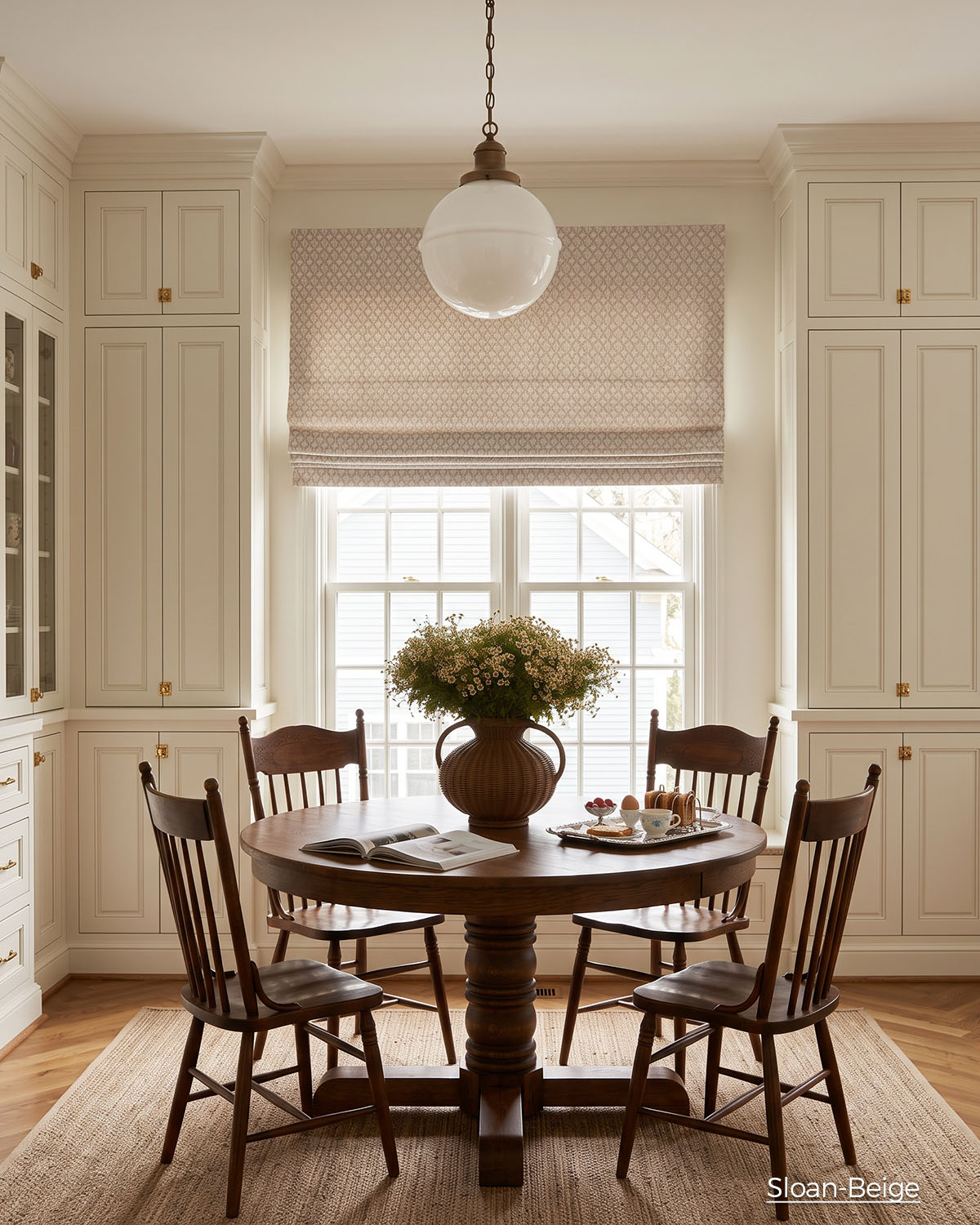 Sloan Custom Motorized Roman Shades