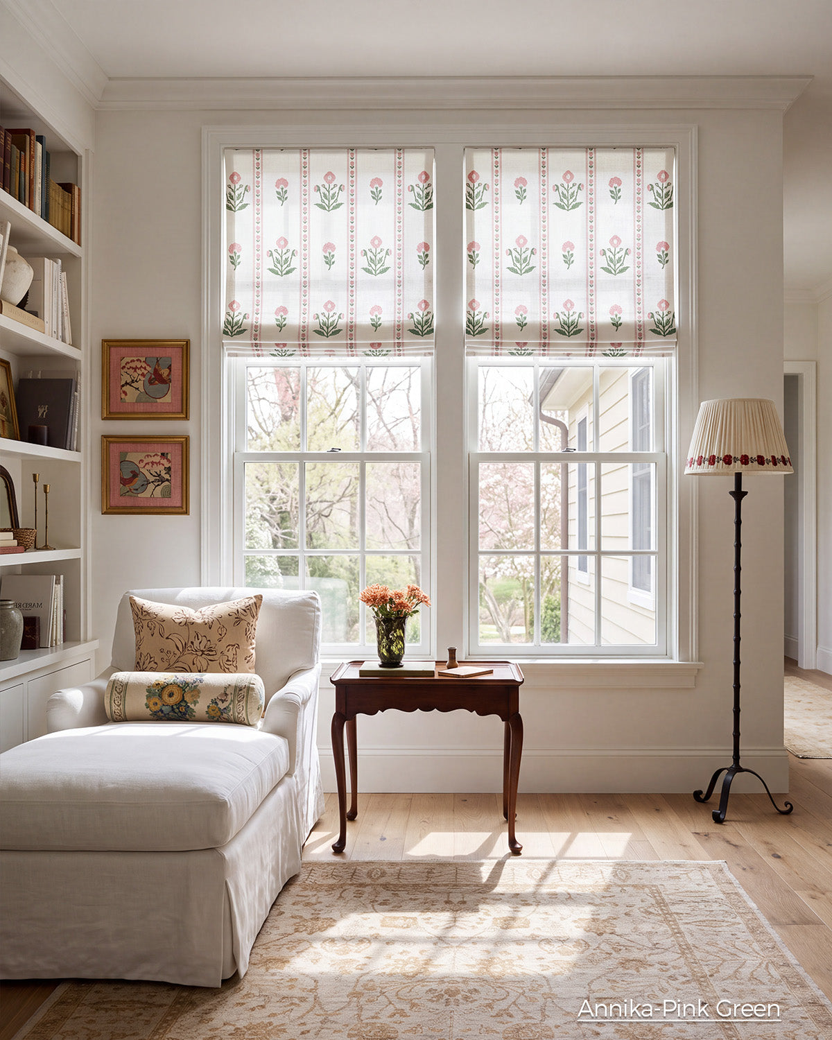 Annika Custom Motorized Roman Shades