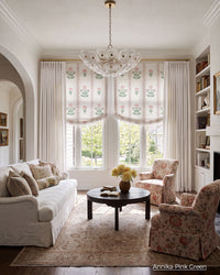 Annika Custom Motorized Roman Shades