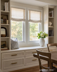 Willow Custom Motorized Roman Shades