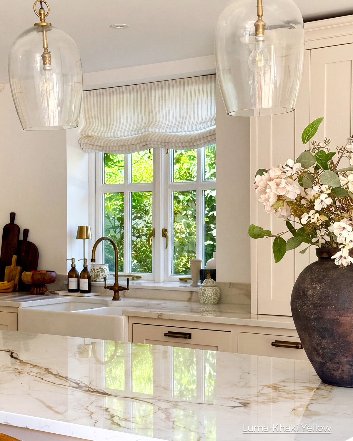 Willow Custom Motorized Roman Shades