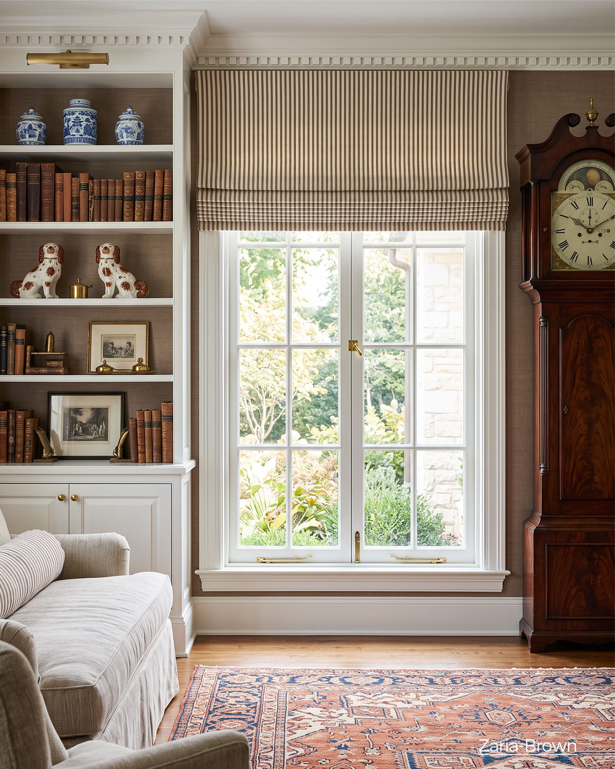 Zaria Custom Motorized Roman Shades