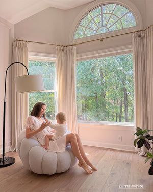 Luma Herringbone Linen Curtains