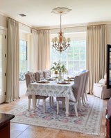 Colette Thermal Stripe Linen Curtains