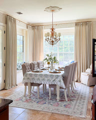 Colette Thermal Stripe Linen Curtains