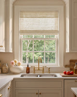 Eden Handwoven Natural Ramie Bamboo Shade
