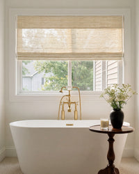 Eden Handwoven Natural Ramie Bamboo Shade