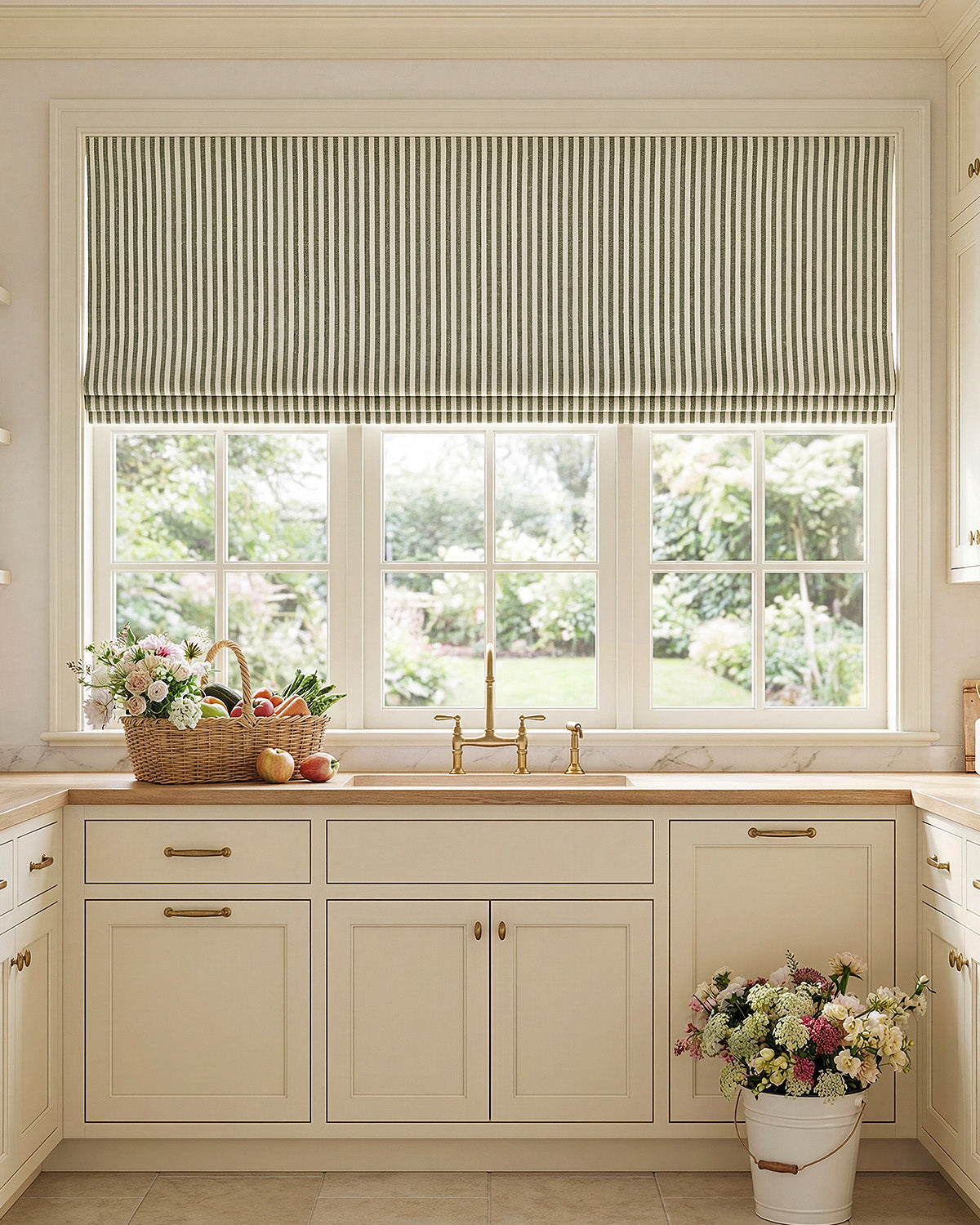 Zaria Custom Roman Shades