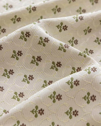 Aurelia Ditsy Floral Curtains – Pinch Pleat Design for Thermal Insulation & Blackout, in Bedrooms & Living Room