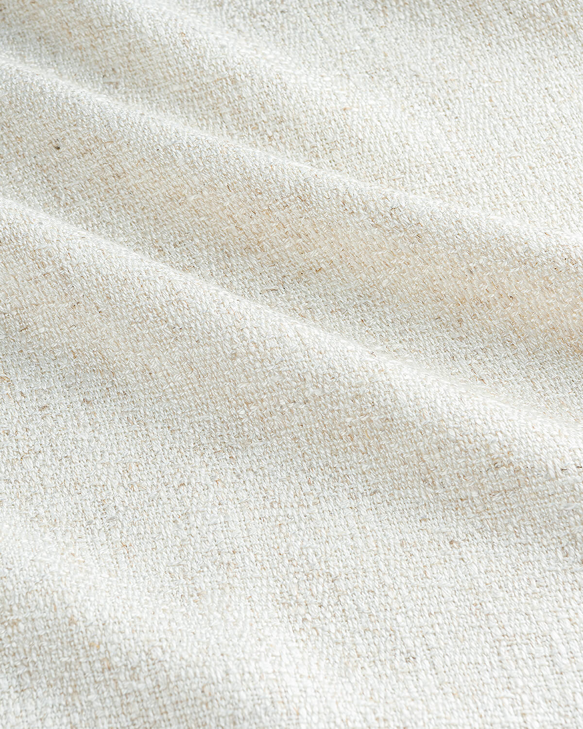 Coto Neutral Linen Blend Curtains – Pinch Pleat, Breathable & Light Filtering for Living & Dining Rooms