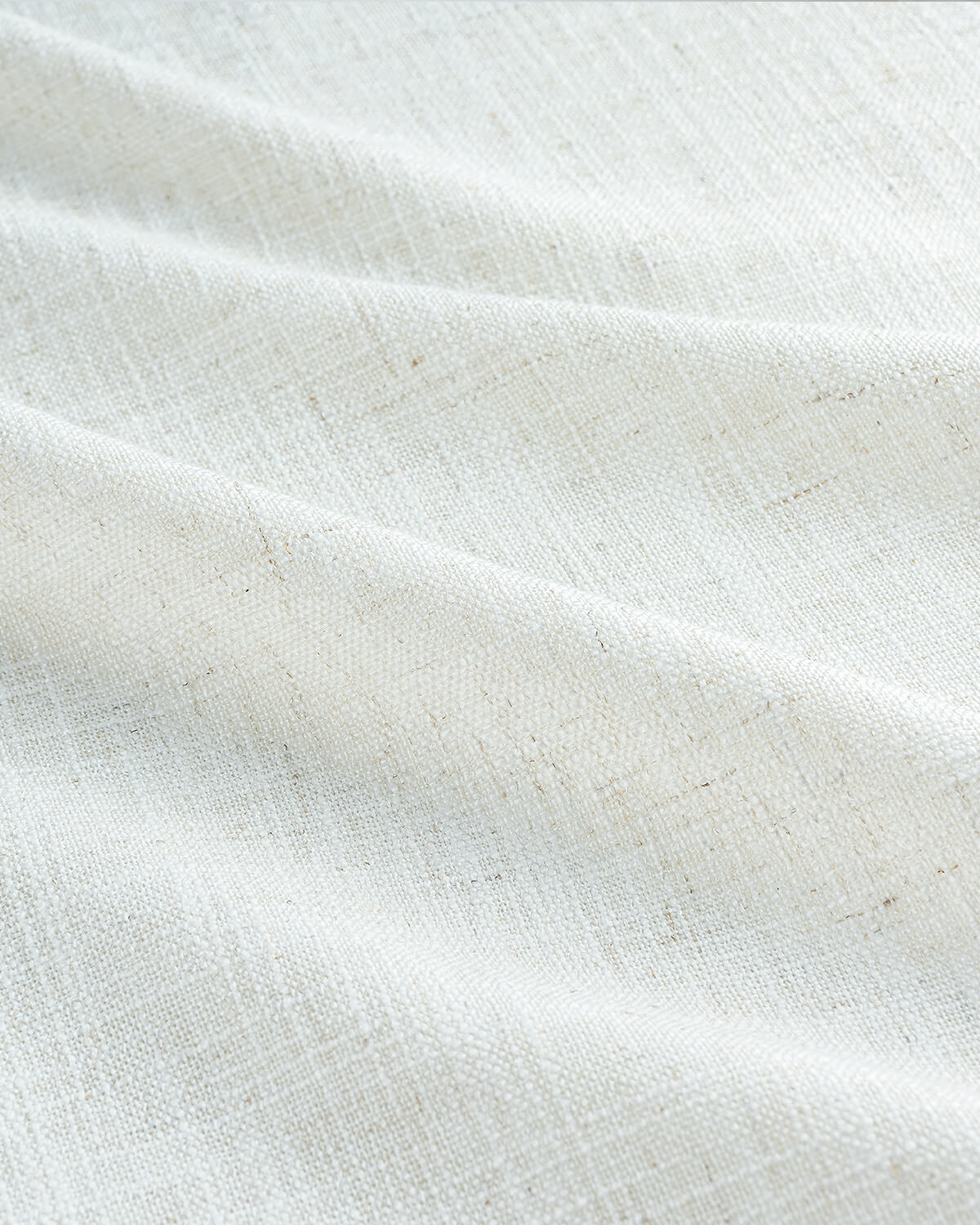 Lucy Neutral Linen Blend Curtains – Light Filtering Pinch Pleat Drapes,  for Living Room & Bedroom