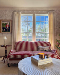 Premium Herringbone Linen Curtains – Pinch Pleated, Light-Filtering Drapes for Living Room & Bedroom（Luma）