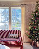 Premium Herringbone Linen Curtains – Pinch Pleated, Light-Filtering Drapes for Living Room & Bedroom（Luma）