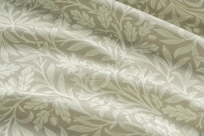 Natural Woven Texture & Vintage Botanical Artistry