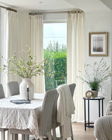 Clara Neutral Linen curtains
