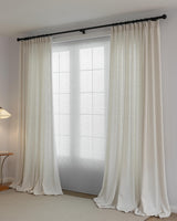 Zenlinen™ Custom Curtains Pleated