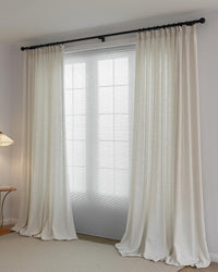 Zenlinen™ Custom Curtains Pleated