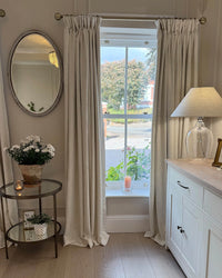 Zenlinen™ Custom Curtains Pleated