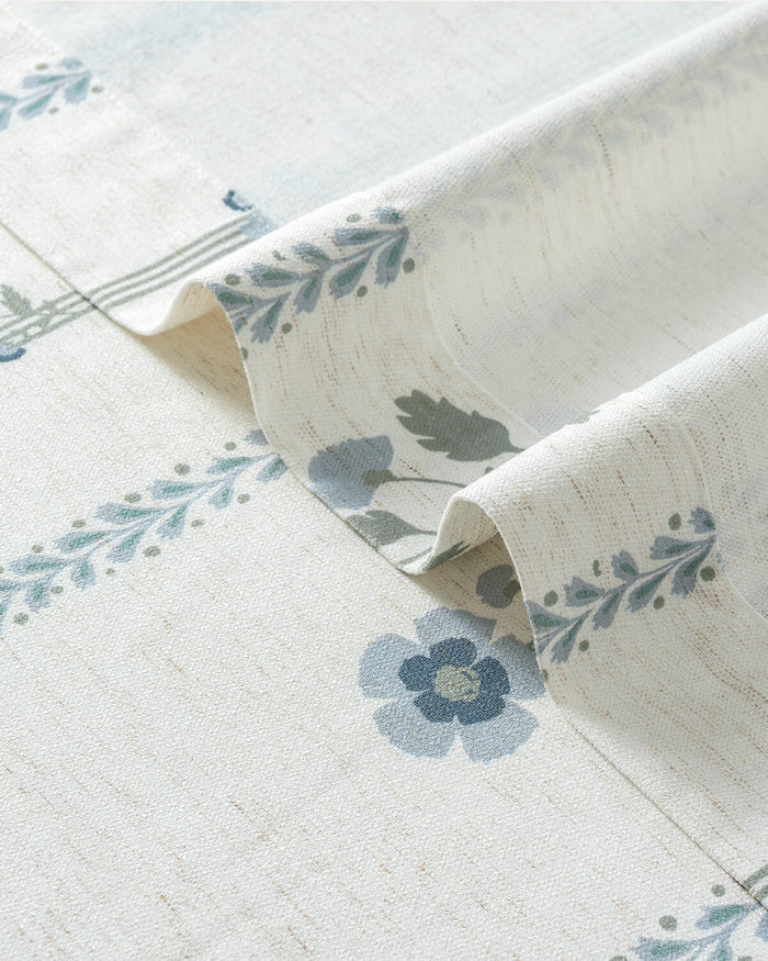 Vibrant Botanicals on Textured Ground