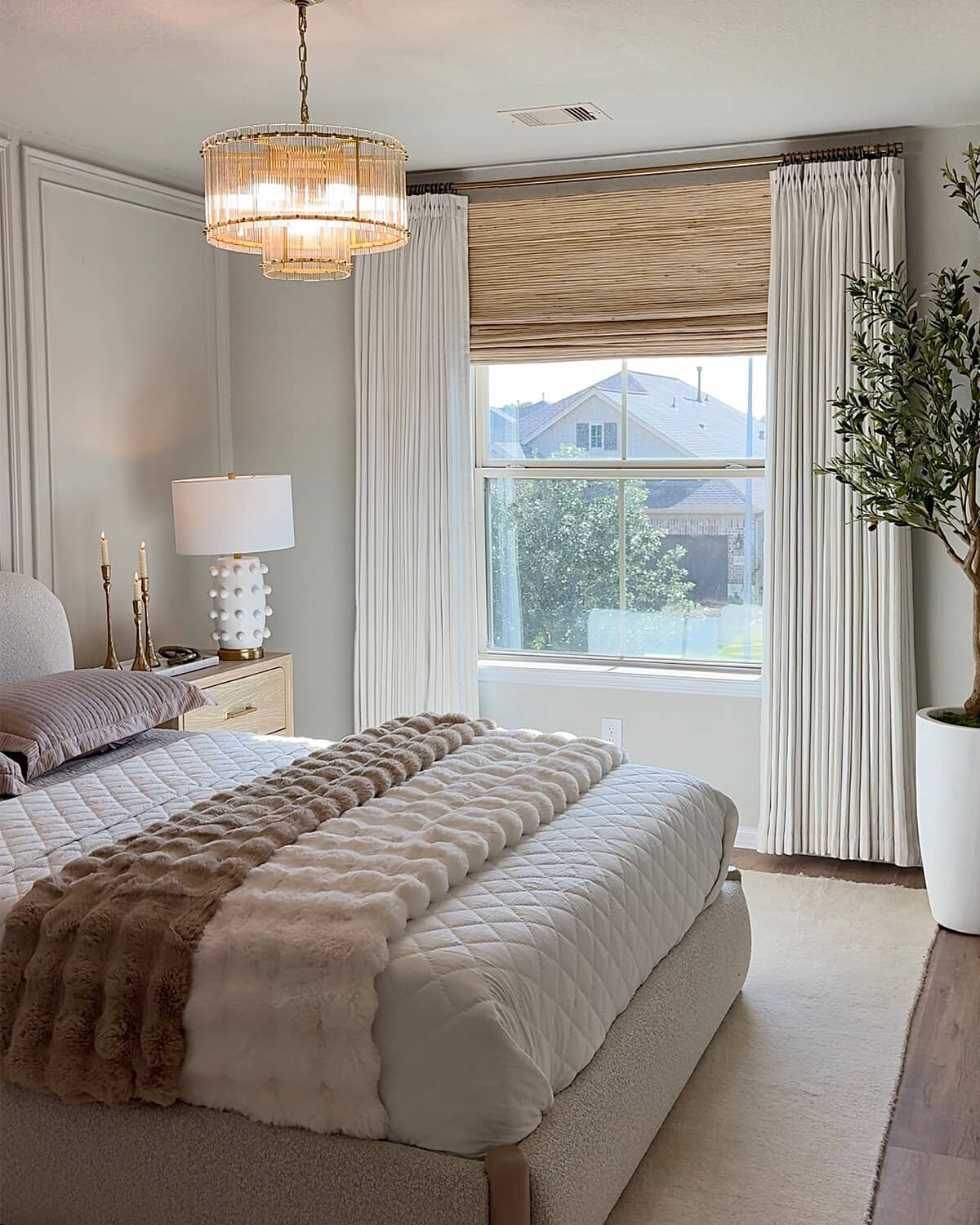 Willow Linen Pinstripe Curtains