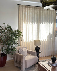 Hazel Linen Textured Curtains