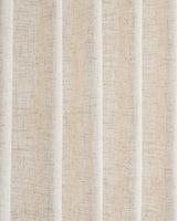 Luxury Pinch Pleated Drapes | Linen Texture, Light Filtering for Living Room & Dining Rooms