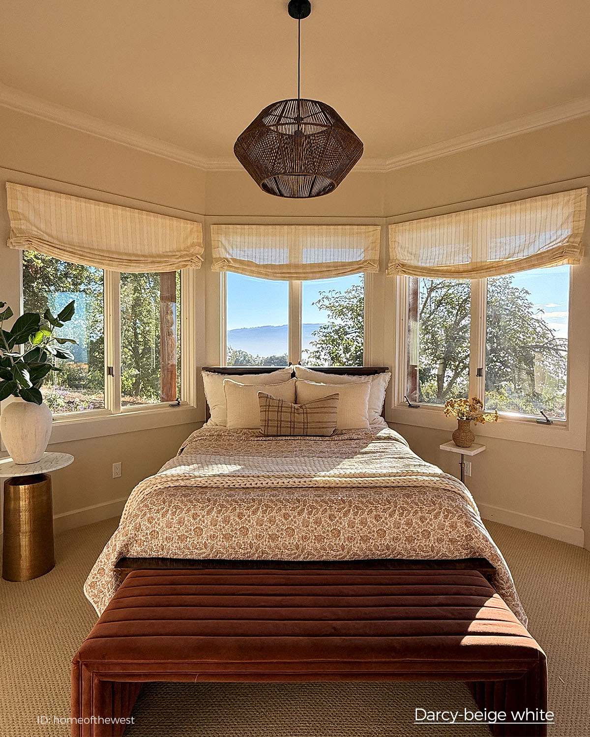 Darcy Custom Roman Shades