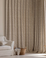 Mila Leaf Pattern Pinch Pleated Drape