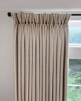 Motti Texture Pinch Pleated Curtains