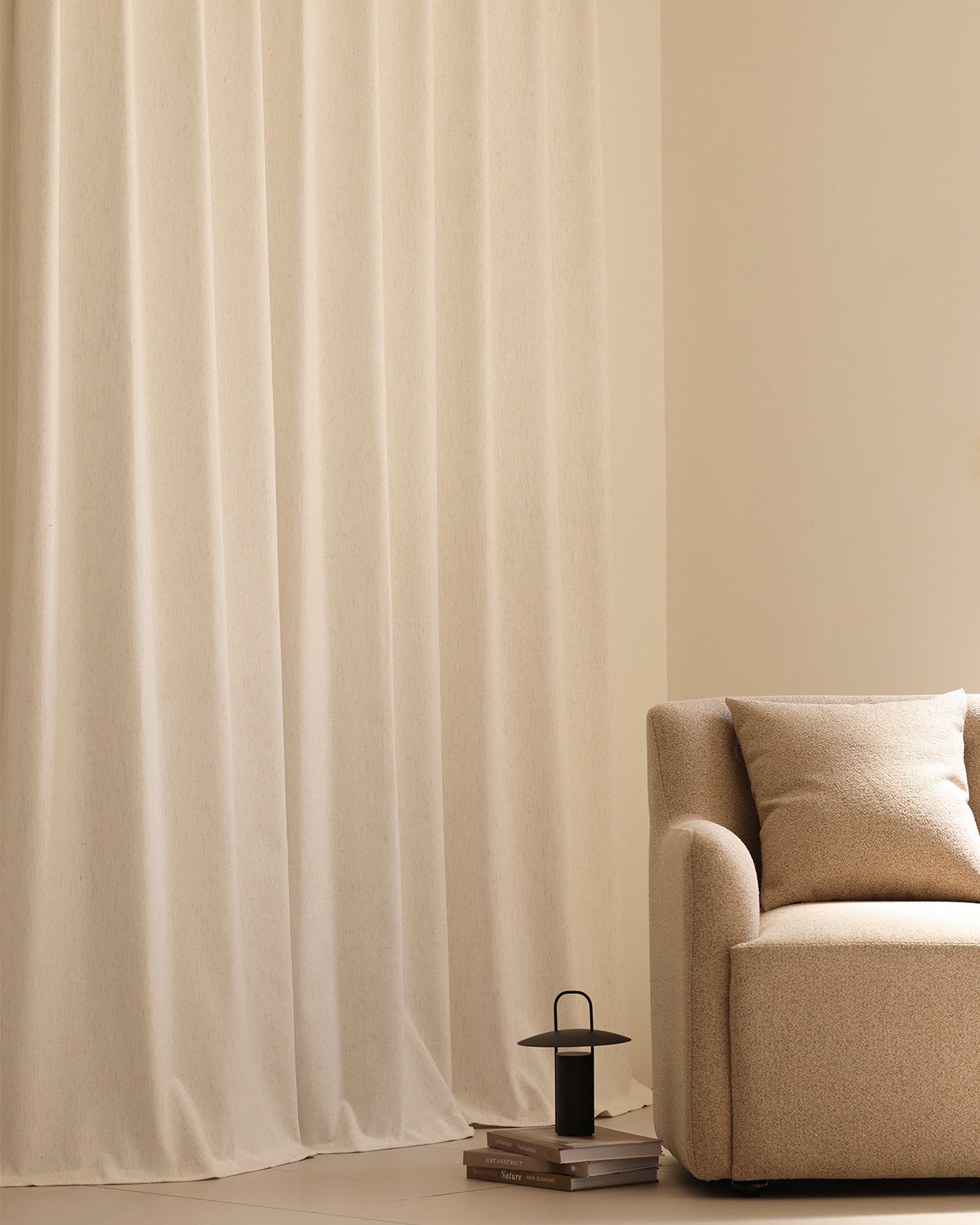 Zenlinen™ Custom Curtains Pleated