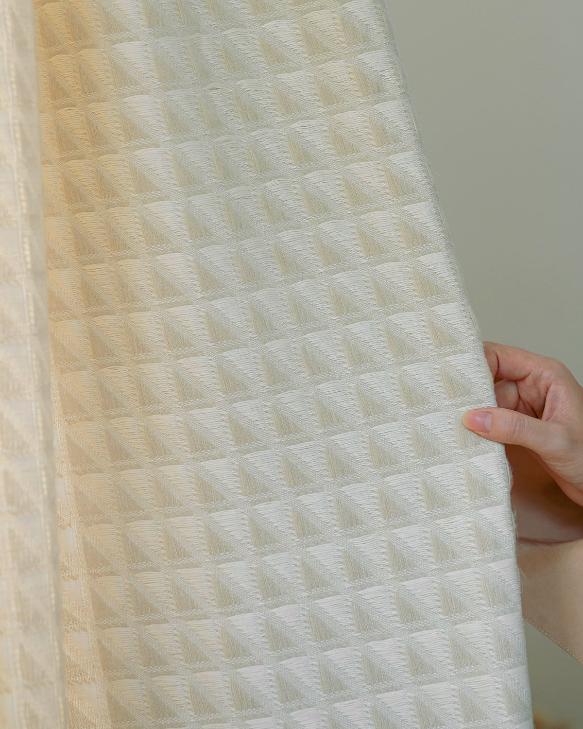 Anya Texture Pinch Pleated Curtains