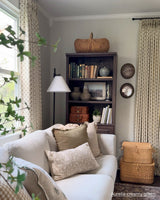 Cortinas Florales Ditsy Aurelia – Diseño con Pliegues Pinchados para Aislamiento Térmico y Oscurecimiento, en Dormitorios y Sala