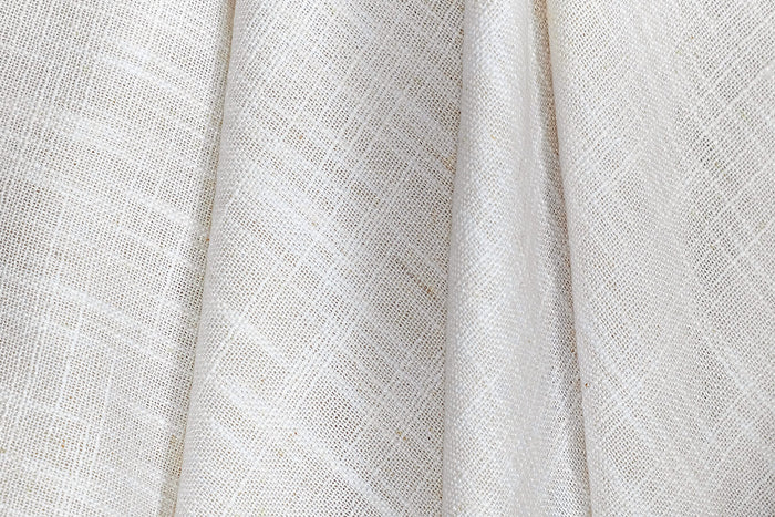 Textured Linen Blend Fabric