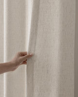 Clara Neutral Linen curtains
