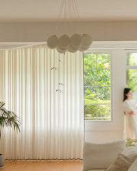June Sheer Pinch Pleated Curtains