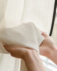 June Sheer Pinch Pleated Curtains