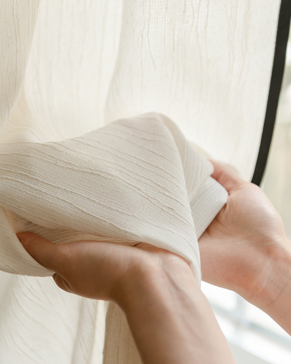 June Sheer Pinch Pleated Curtains