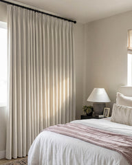 Nora Chenille Curtains – Pinch Pleat Design for Privacy & Blackout, in Bedrooms & Living Room