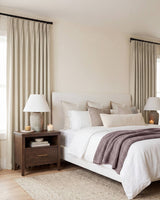 Nora Chenille Curtains – Pinch Pleat Design for Privacy & Blackout, in Bedrooms & Living Room