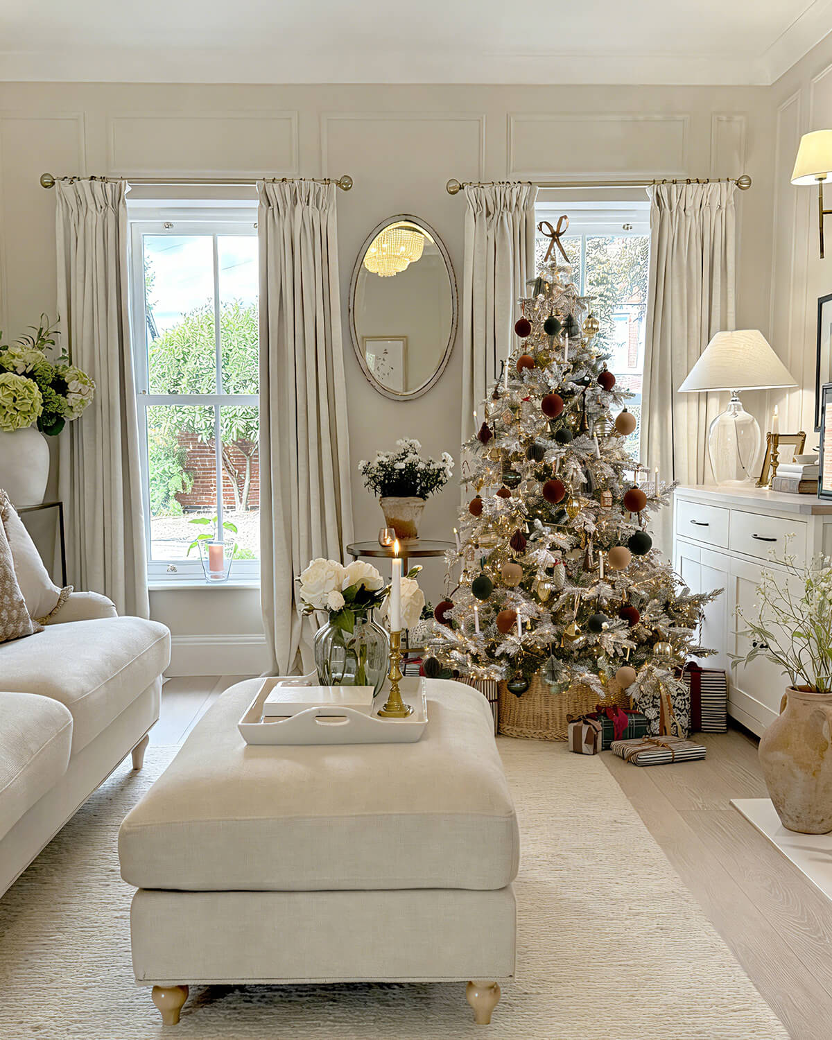 43 Color Natural Linen Blend Curtains – Blackout & Thermal Insulated Drapes for Living Room & Dining Room (Zen)